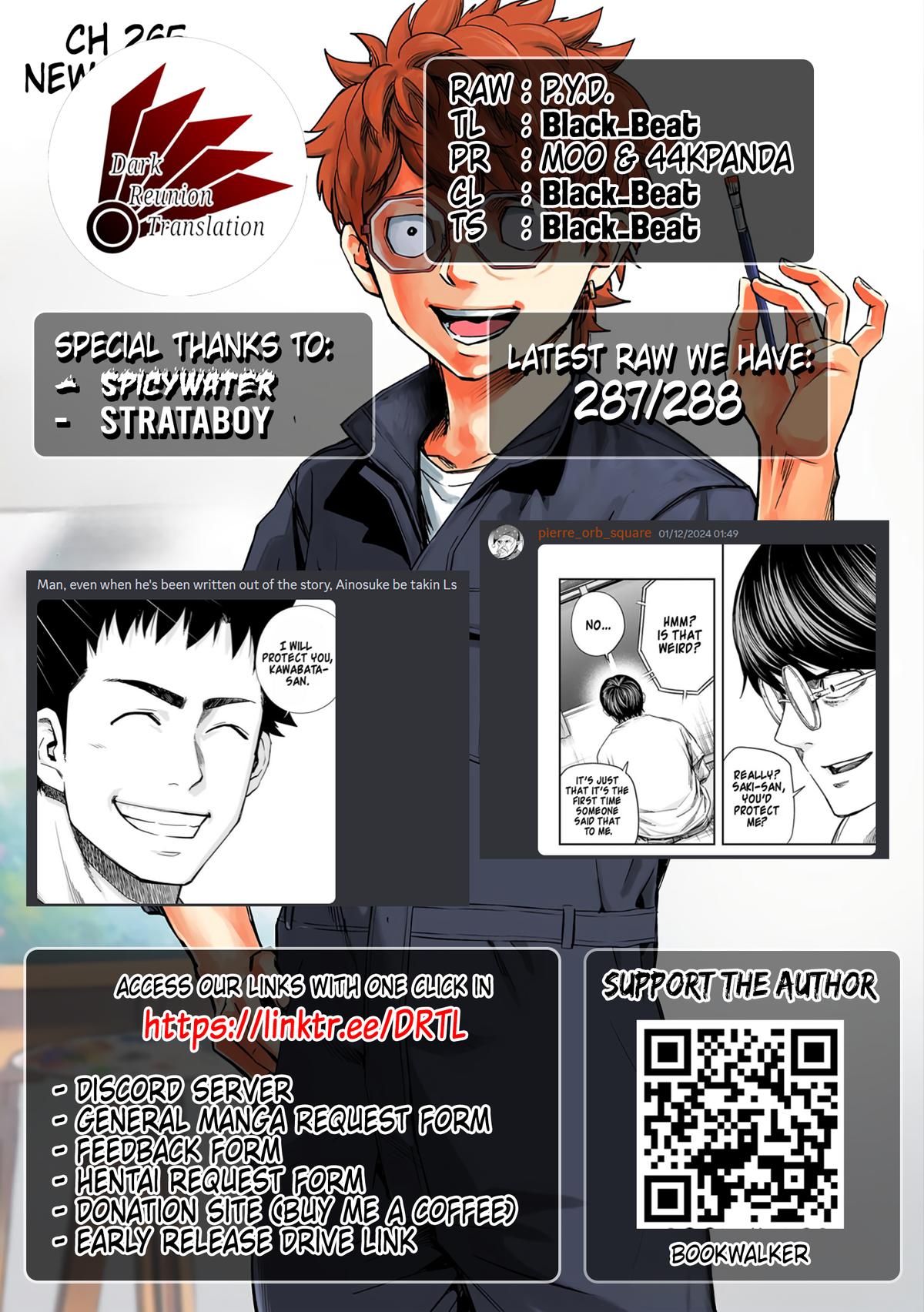 Tsuyoshi: Daremo Katenai, Aitsu ni wa Chap 283 - Next Chap 284