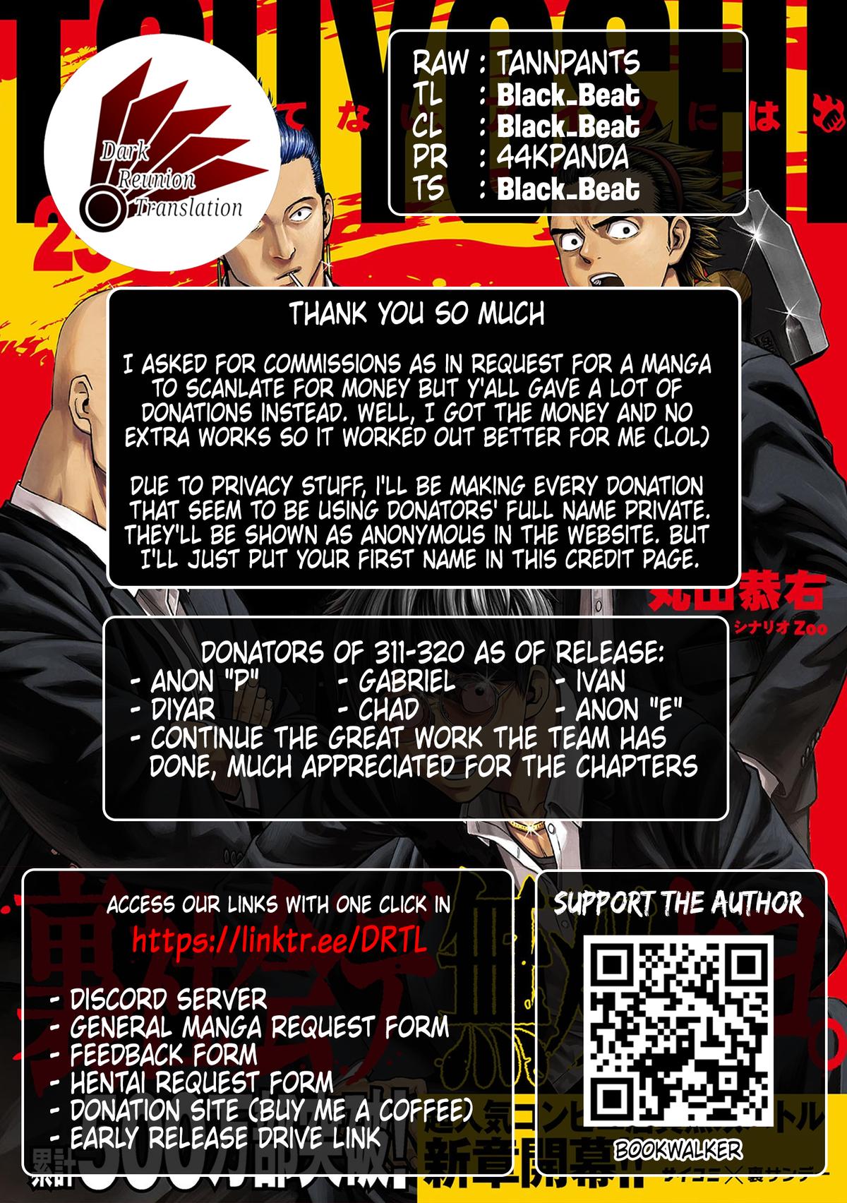 Tsuyoshi: Daremo Katenai, Aitsu ni wa Chap 315 - Next Chap 316