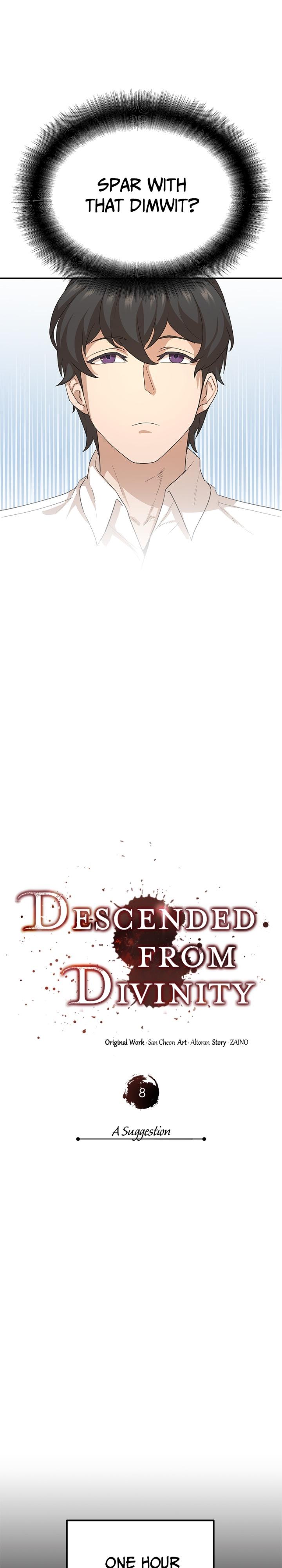 Descended from Divinity Chap 8 - Next Chap 9