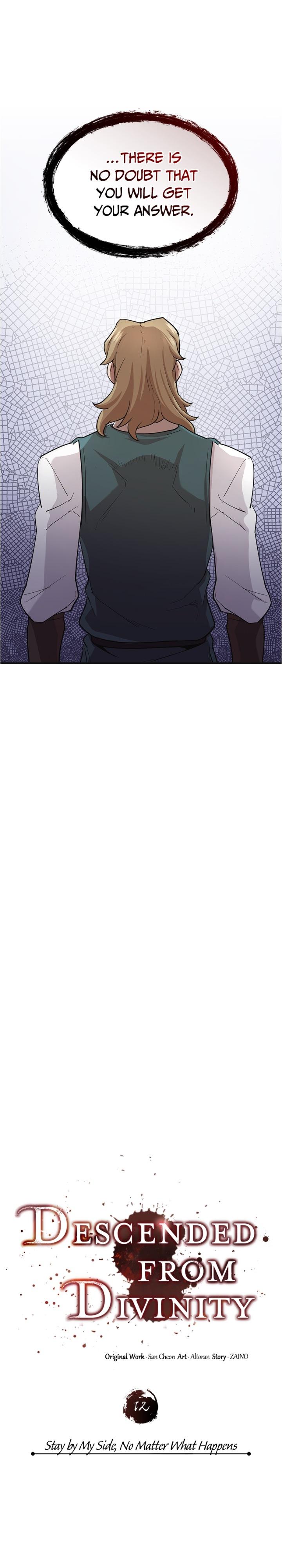 Descended from Divinity Chap 12 - Next Chap 13