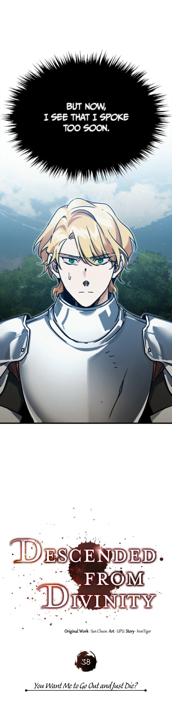 Descended from Divinity Chap 38 - Next Chap 39