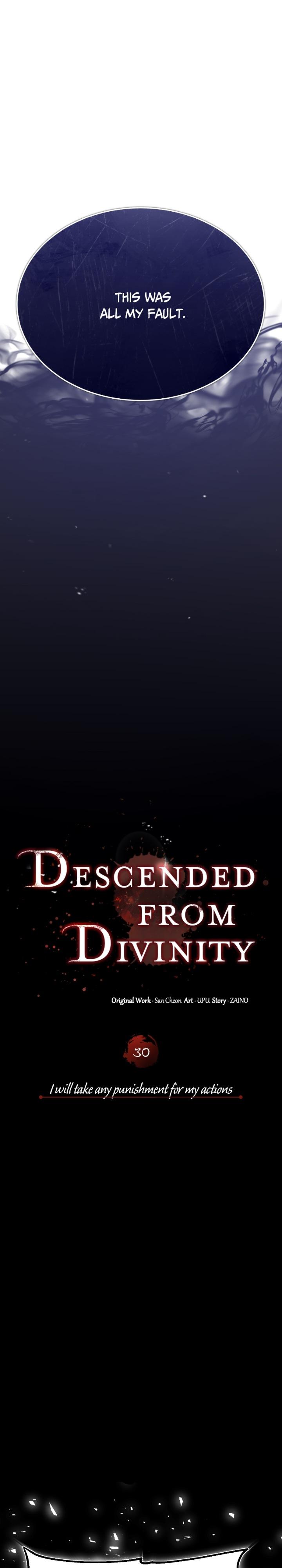 Descended from Divinity Chap 30 - Next Chap 31