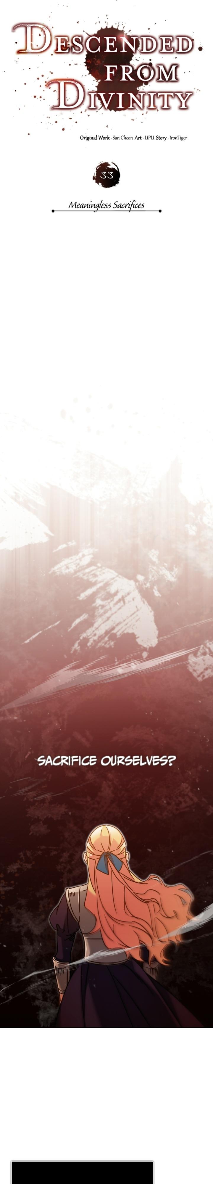 Descended from Divinity Chap 33 - Next Chap 34
