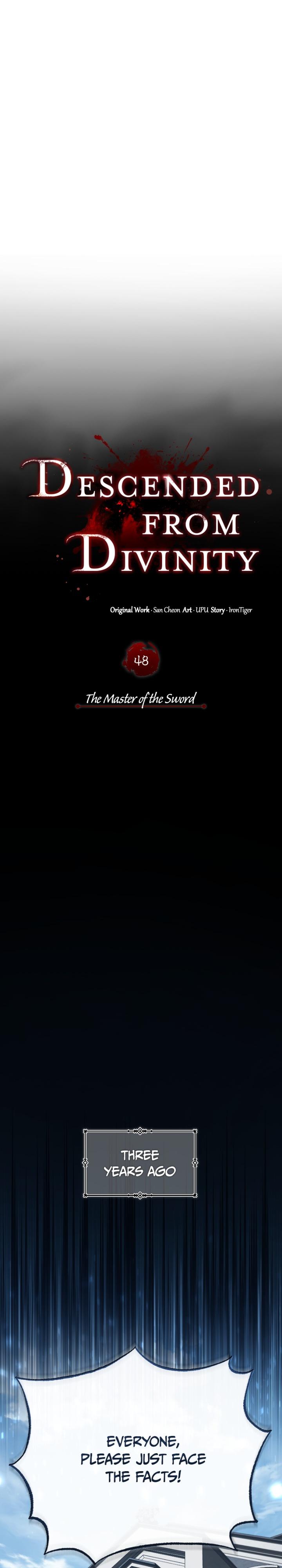 Descended from Divinity Chap 48 - Next Chap 49