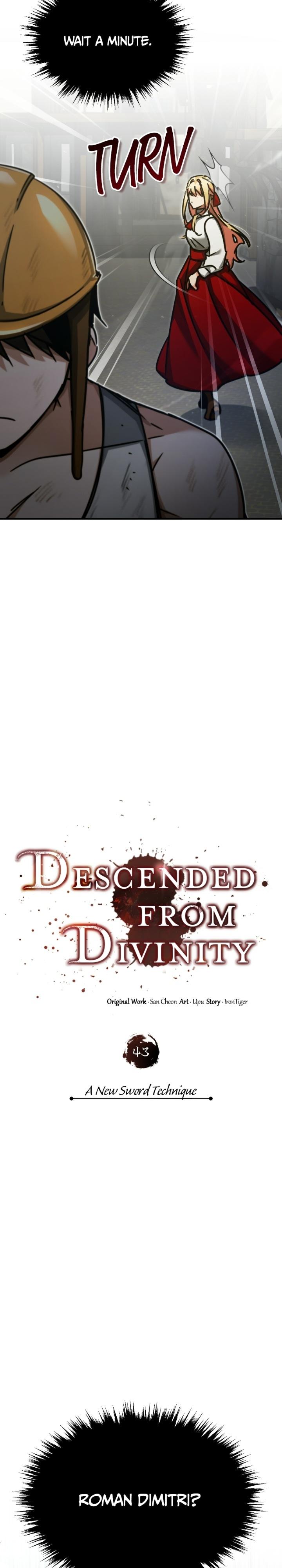 Descended from Divinity Chap 43 - Next Chap 44