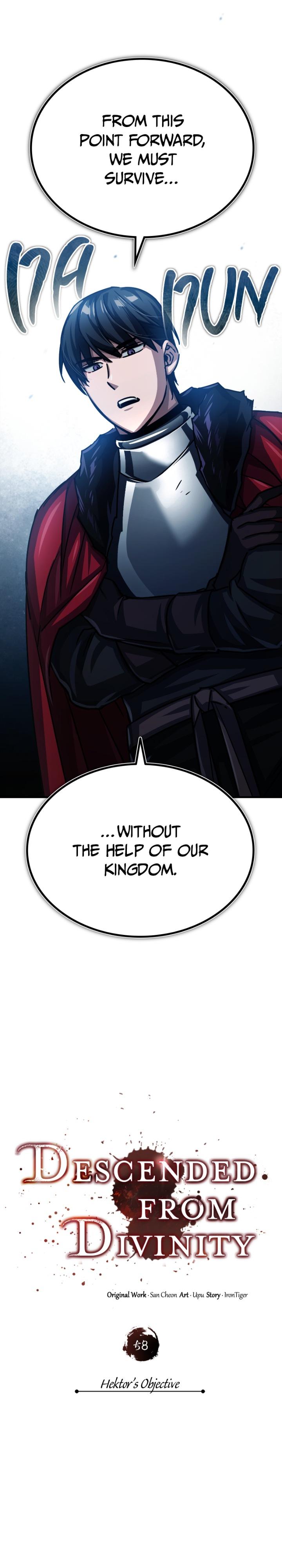 Descended from Divinity Chap 58 - Next Chap 59