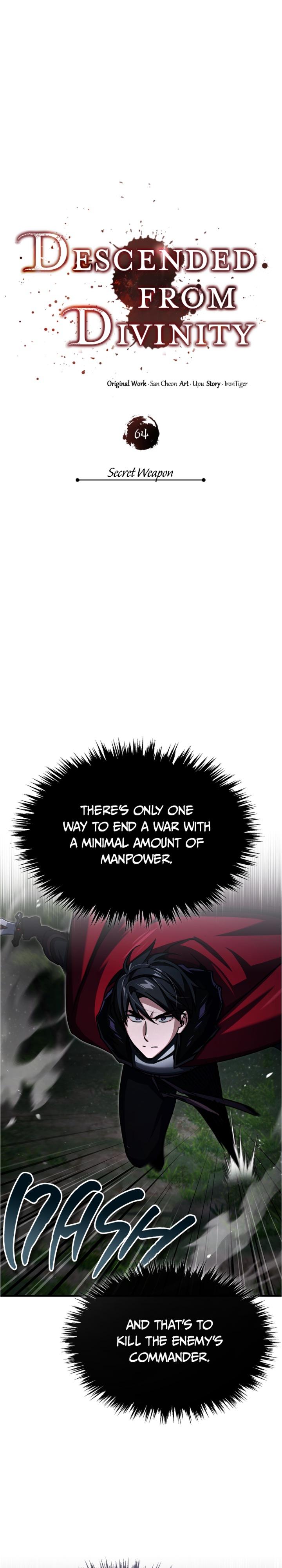 Descended from Divinity Chap 64 - Next Chap 65