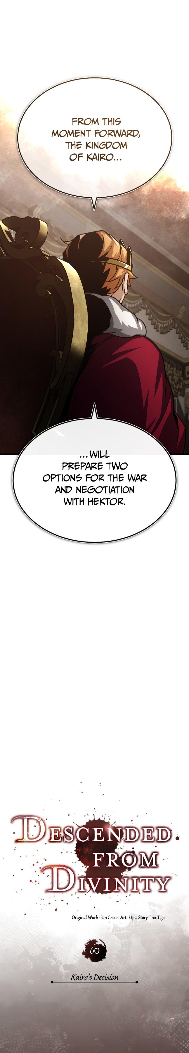 Descended from Divinity Chap 60 - Next Chap 61