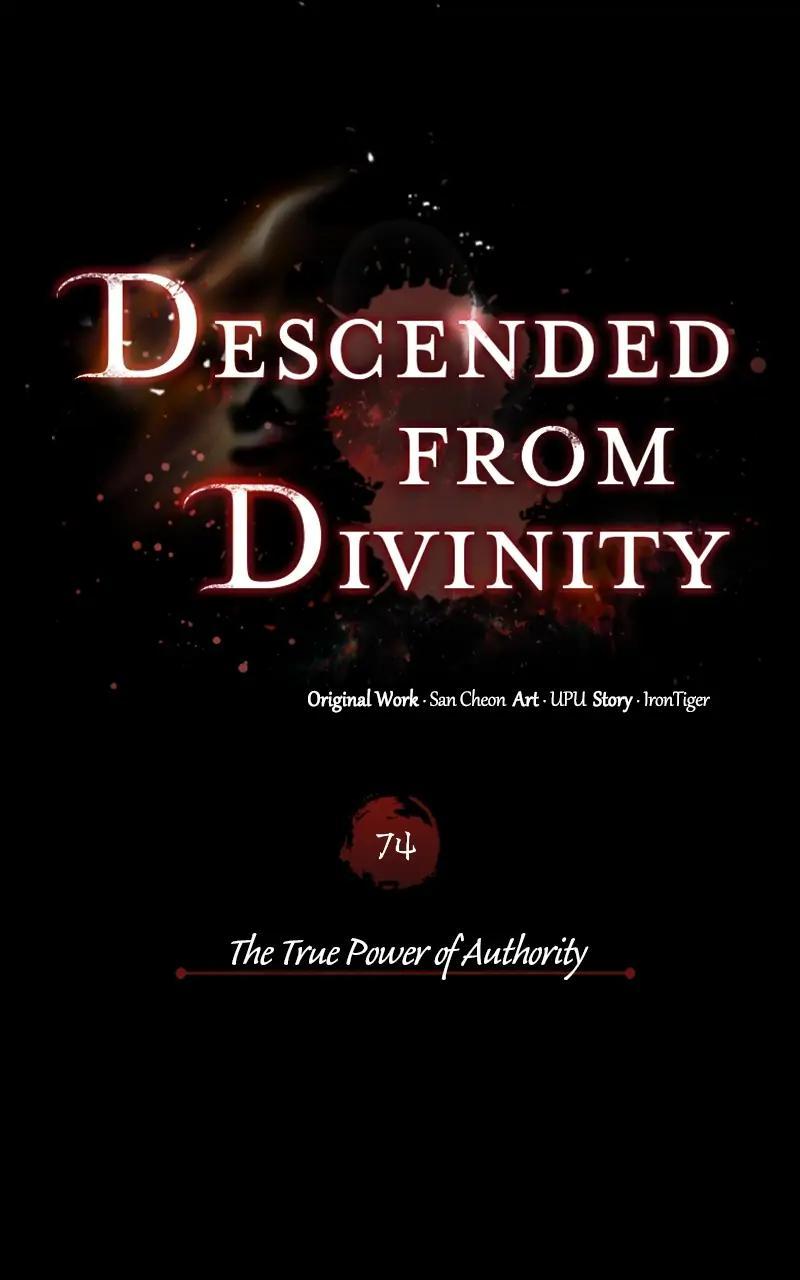 Descended from Divinity Chap 74 - Next Chap 75