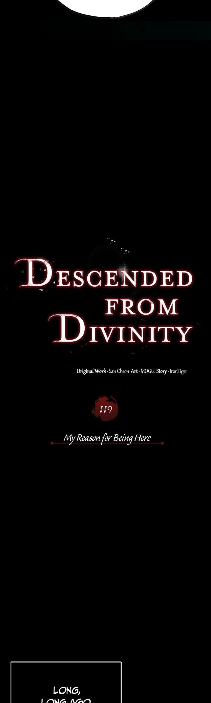 Descended from Divinity Chap 119 - Next Chap 120