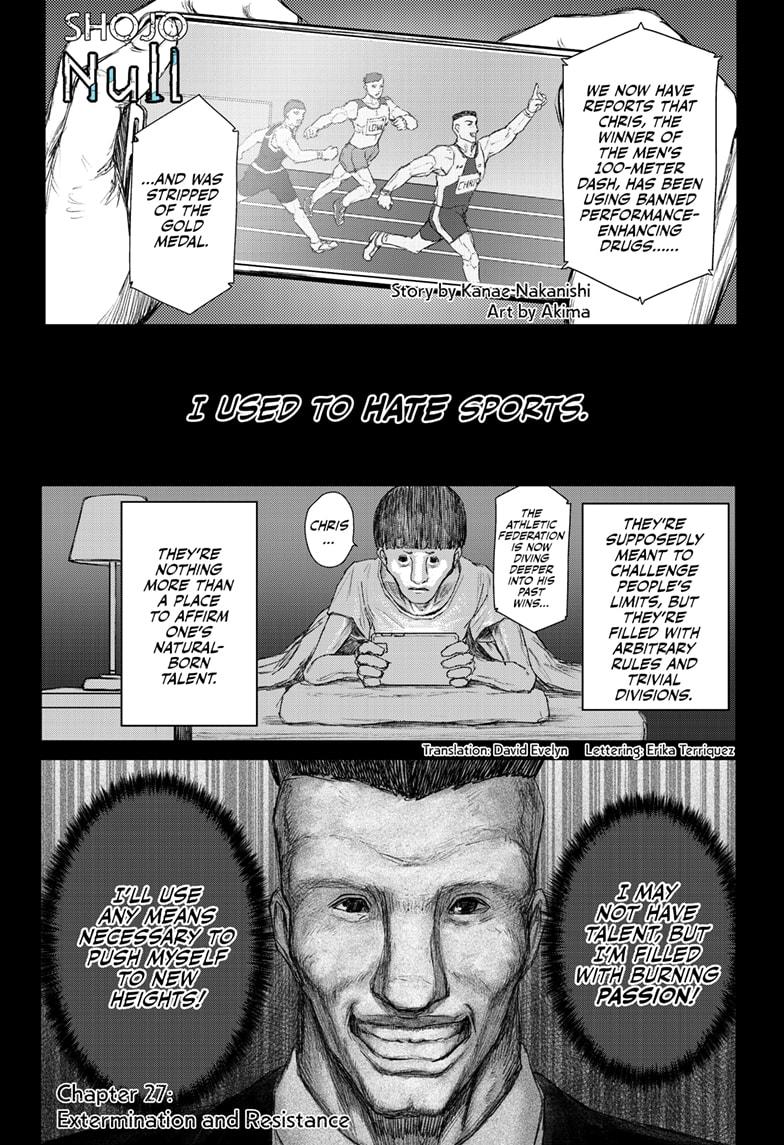 Shojo Null Chap 27 - Next Chap 28