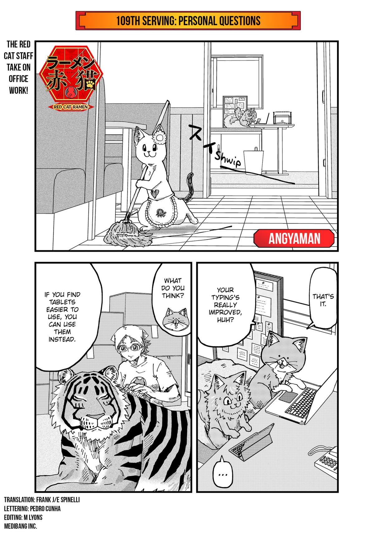 Red Cat Ramen Chap 109 - Next Chap 110
