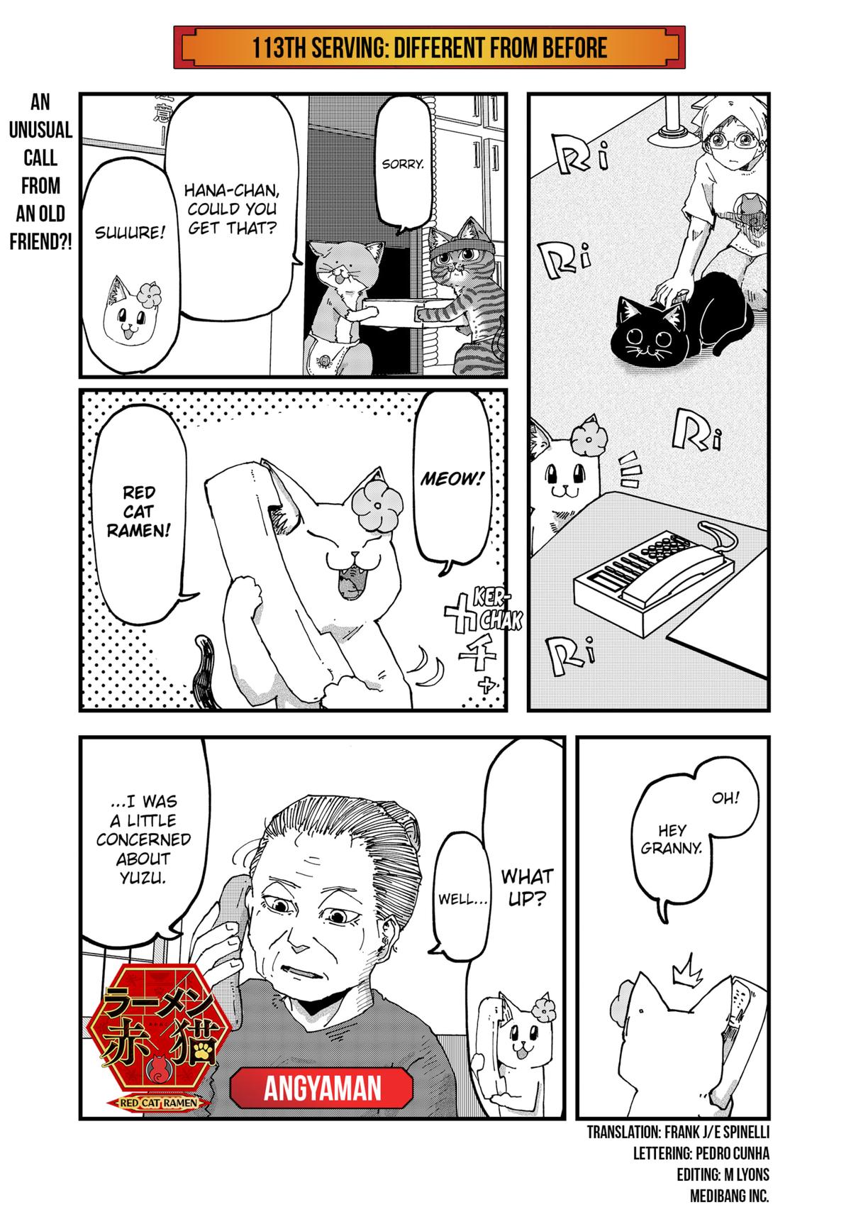 Red Cat Ramen Chap 113 - Next Chap 114