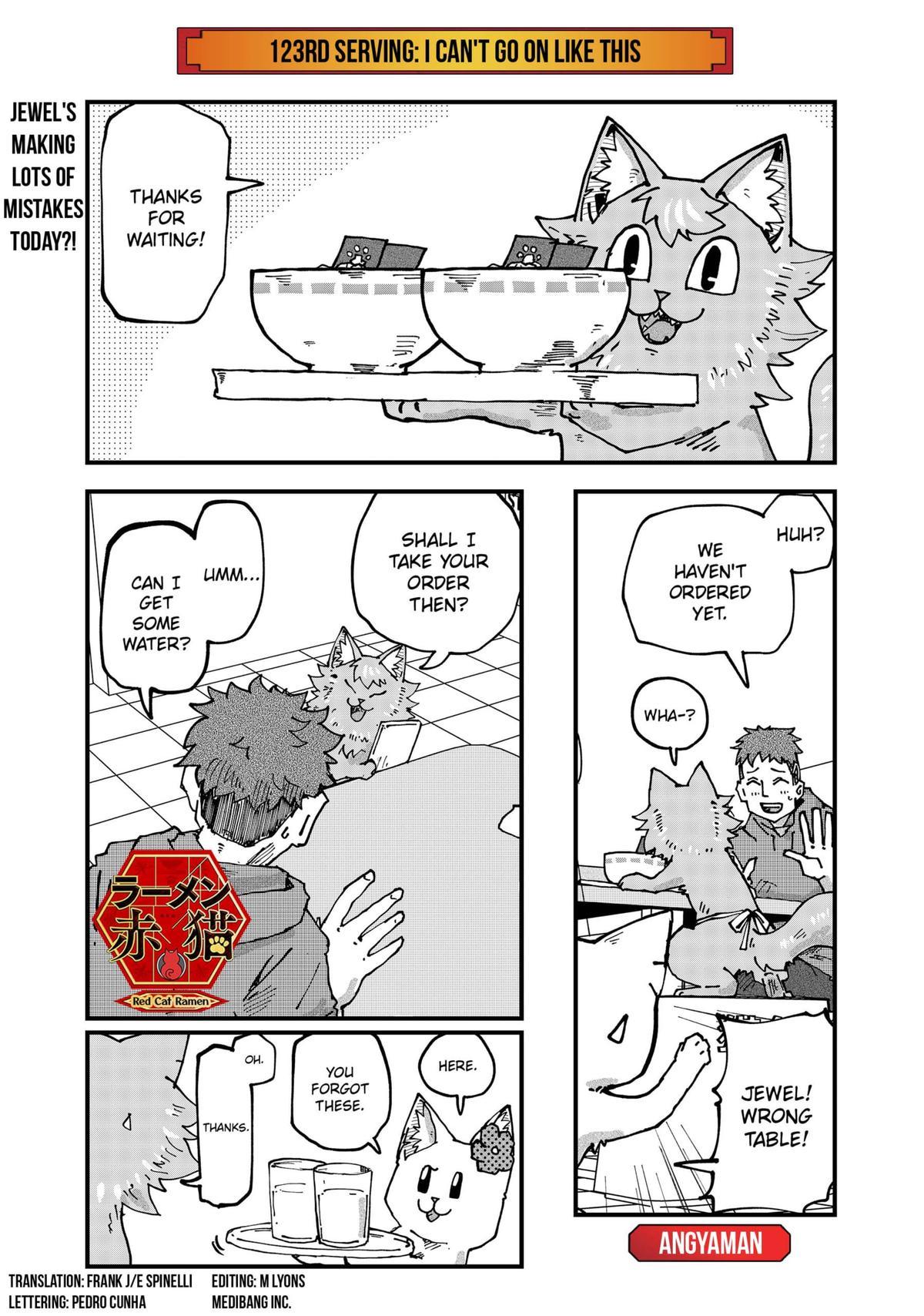 Red Cat Ramen Chap 123 - Next Chap 124