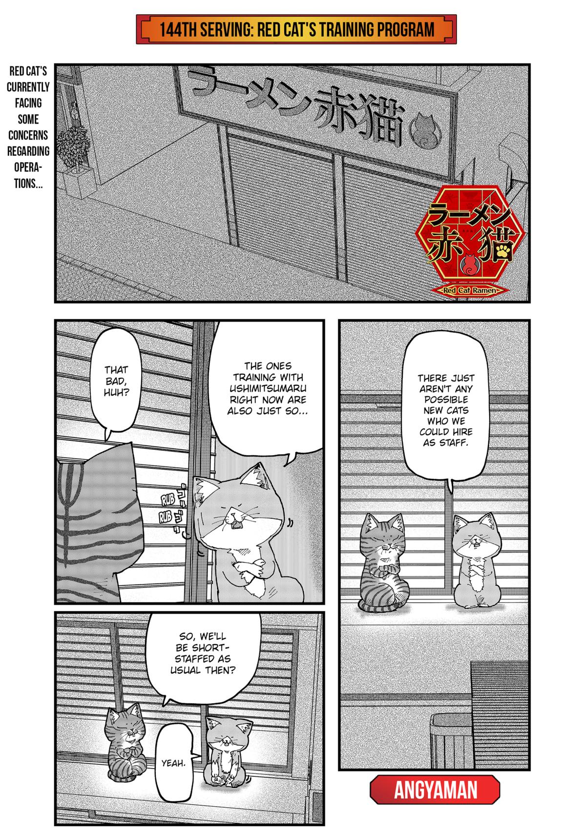 Red Cat Ramen Chap 144 - Next Chap 145