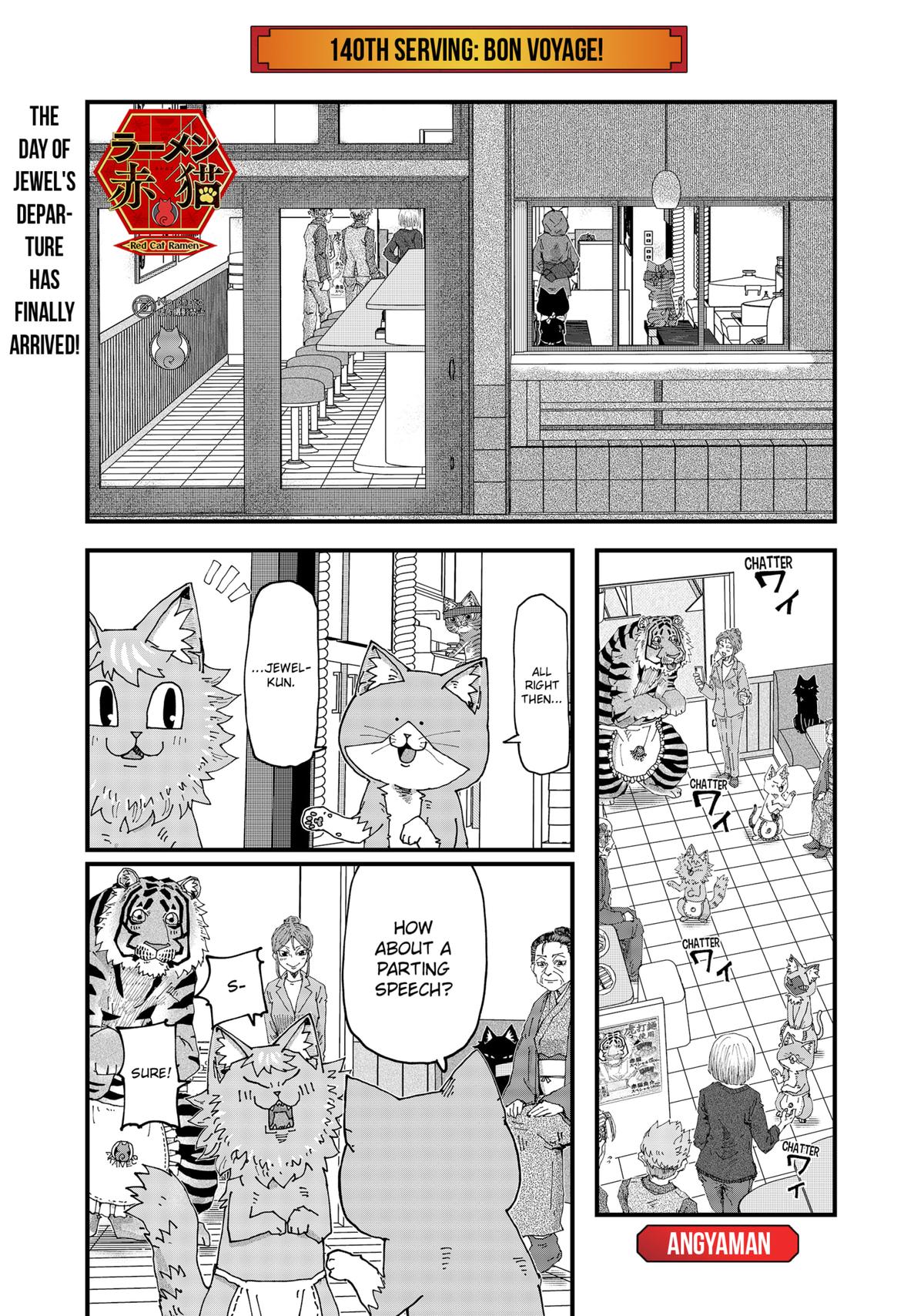 Red Cat Ramen Chap 140 - Next Chap 141