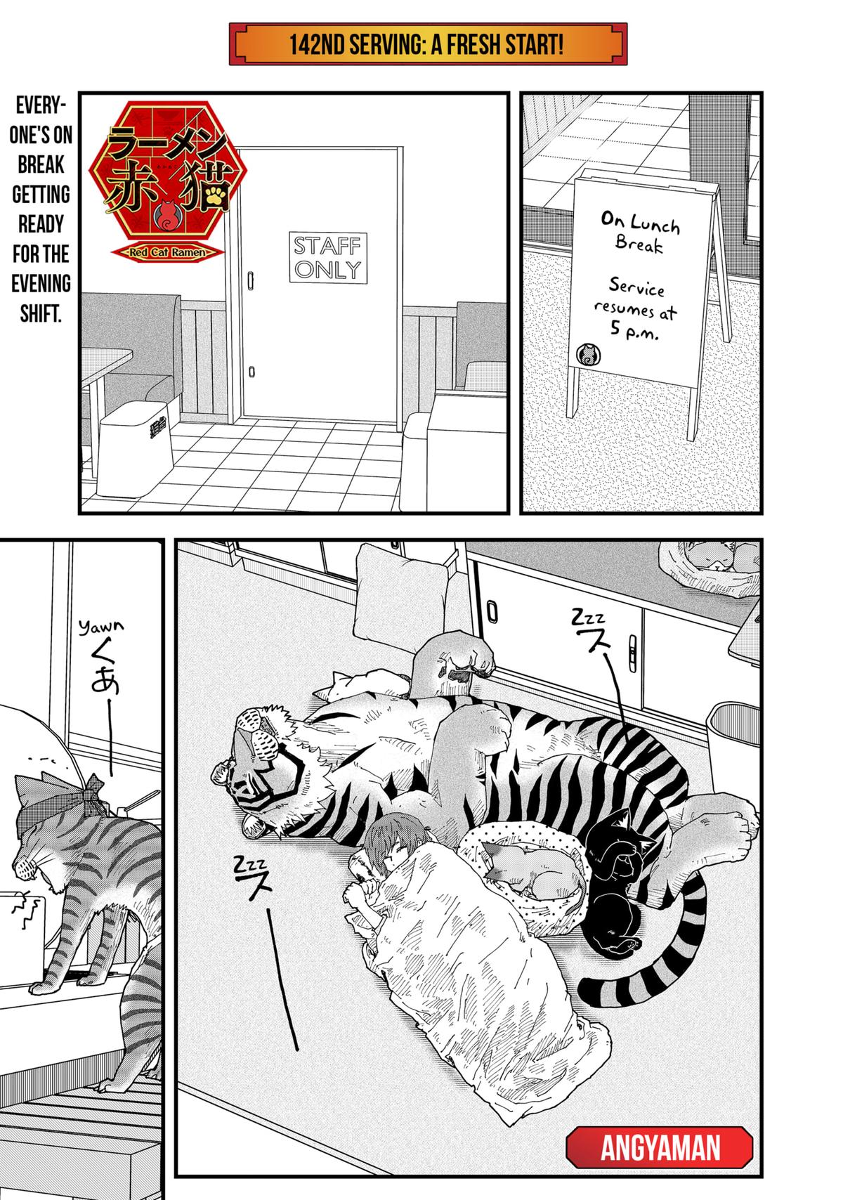 Red Cat Ramen Chap 142 - Next Chap 143