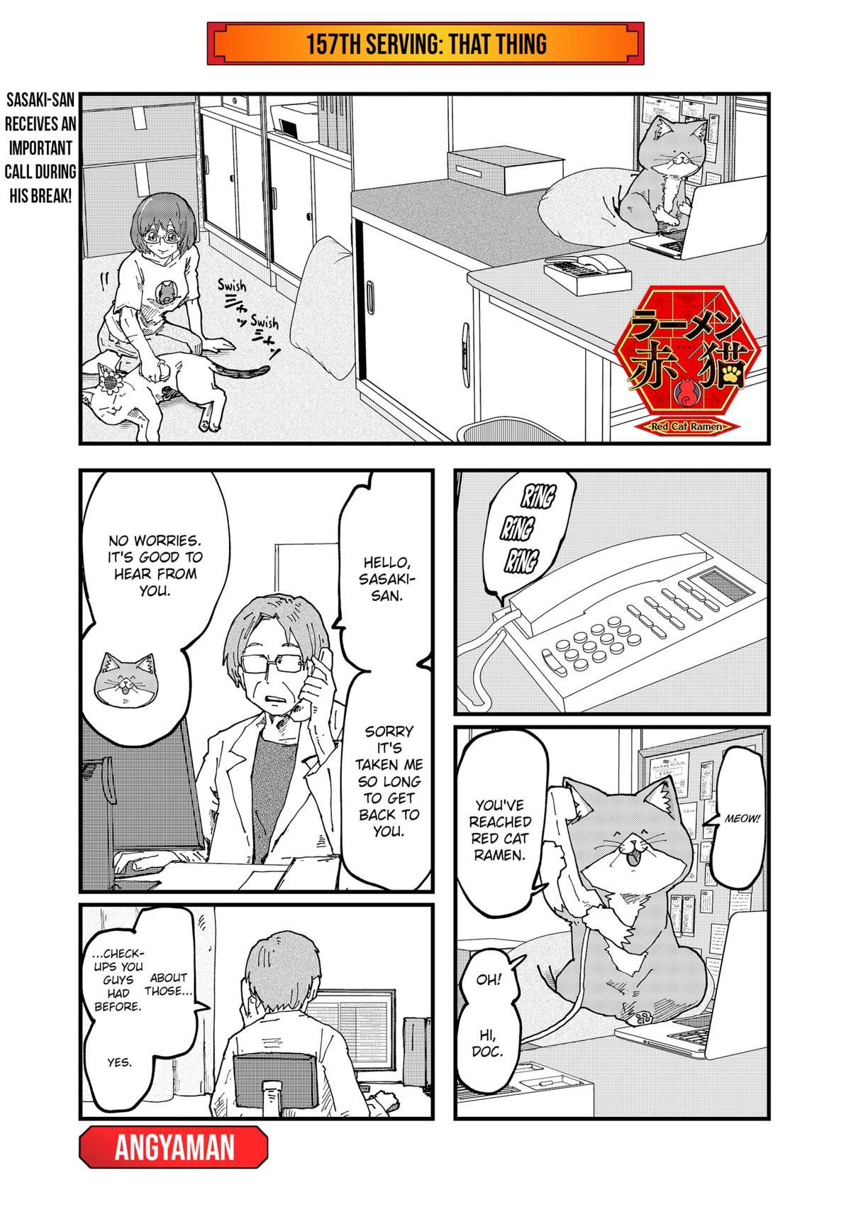 Red Cat Ramen Chap 157 - Next Chap 158