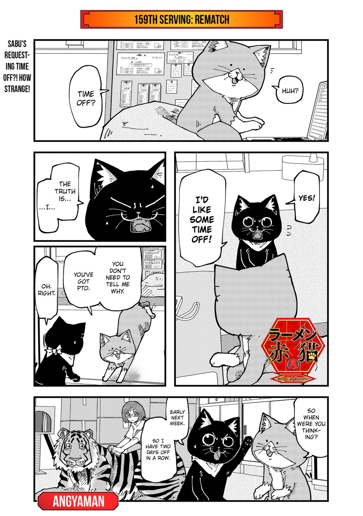 Red Cat Ramen Chap 159 - Next Chap 160