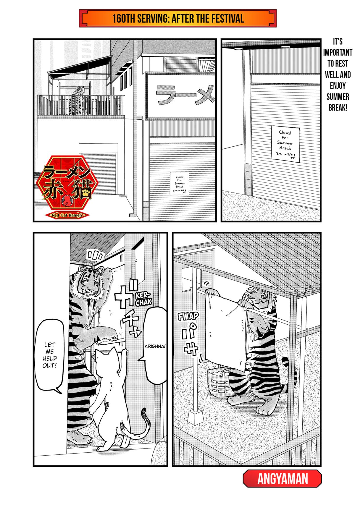 Red Cat Ramen Chap 160 - Next Chap 161