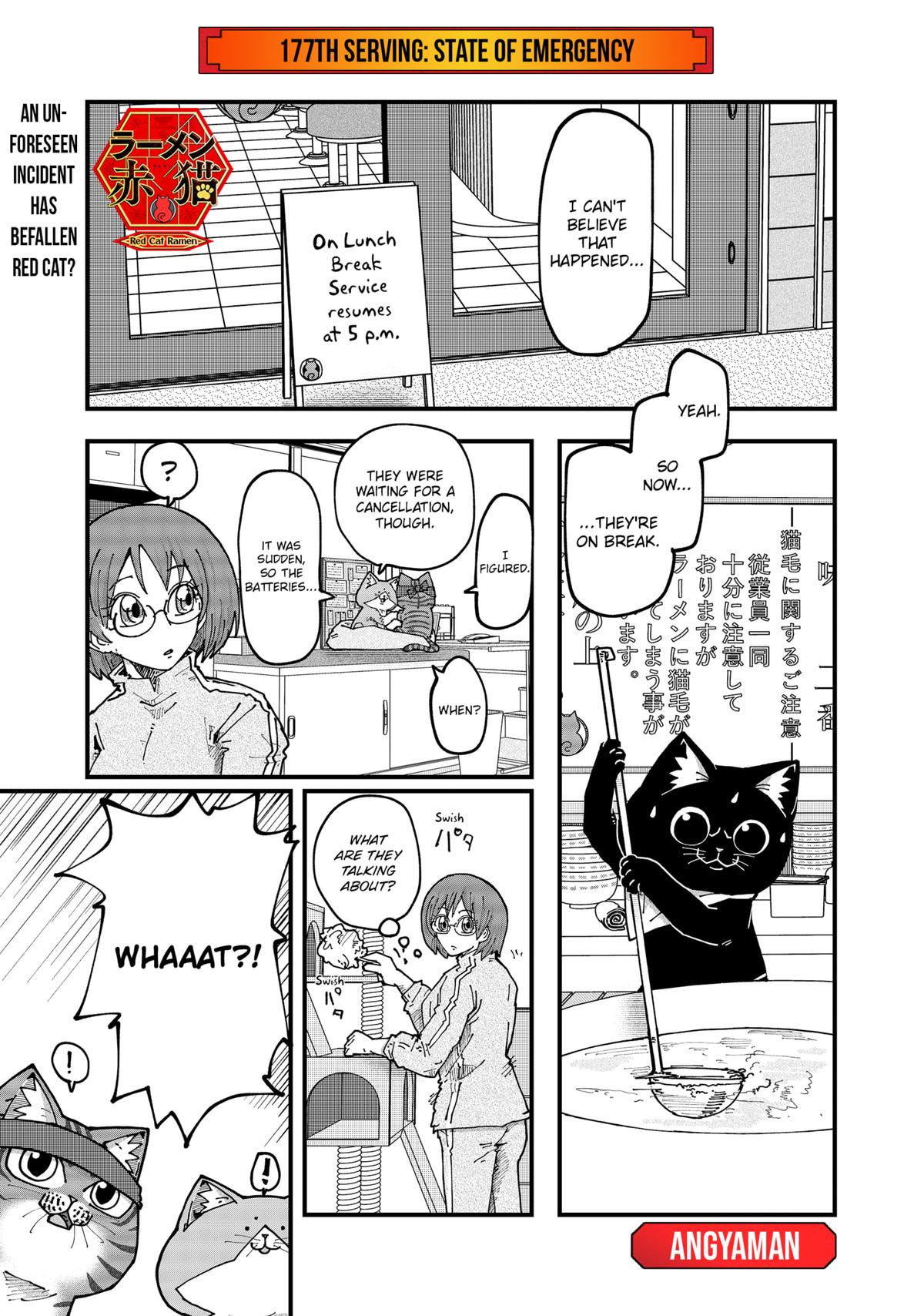 Red Cat Ramen Chap 177 - Next Chap 178