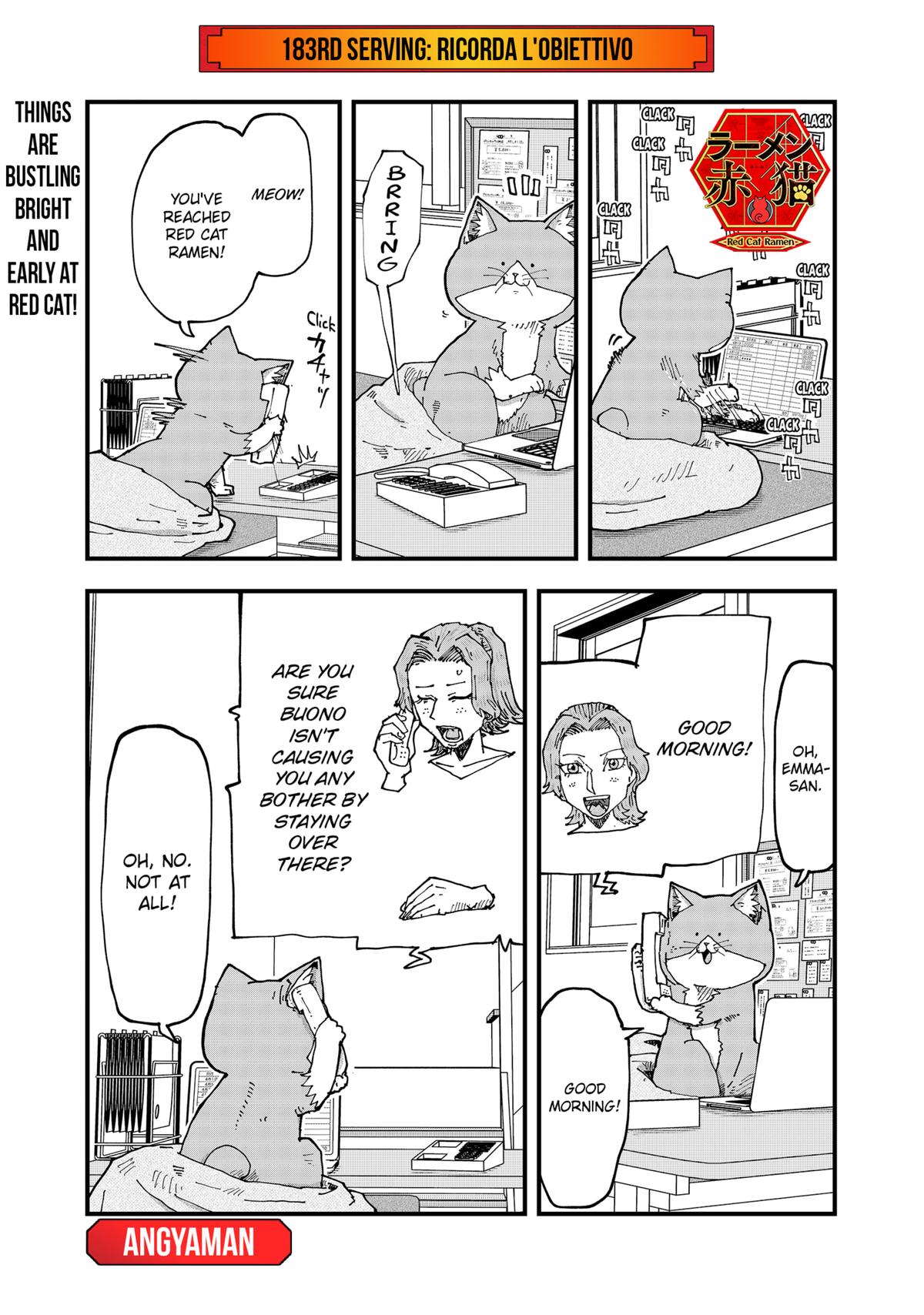 Red Cat Ramen Chap 183 - Next Chap 184