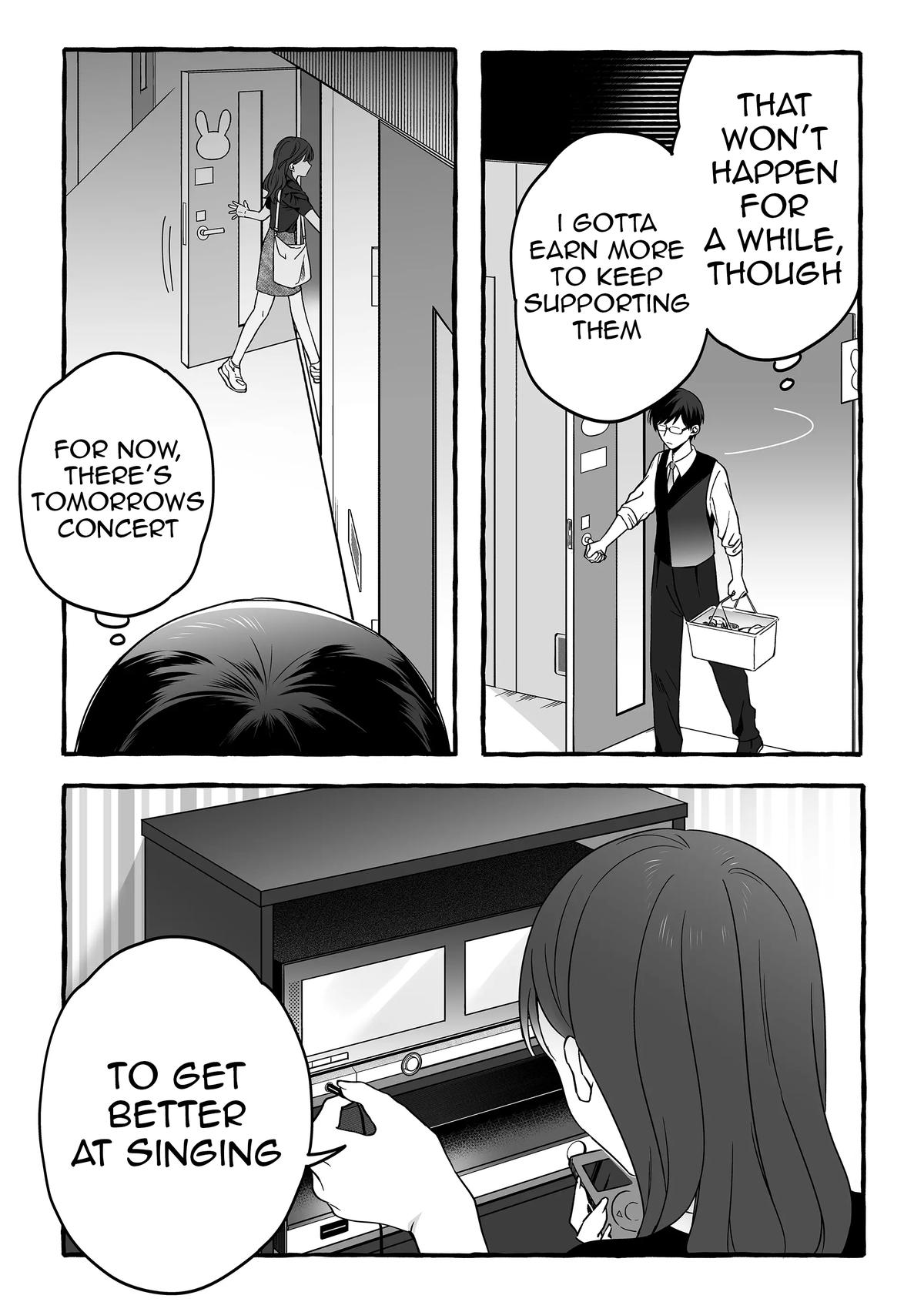 Damedol to Sekai ni Hitori dake no Fan Chap 7 - Next Chap 8