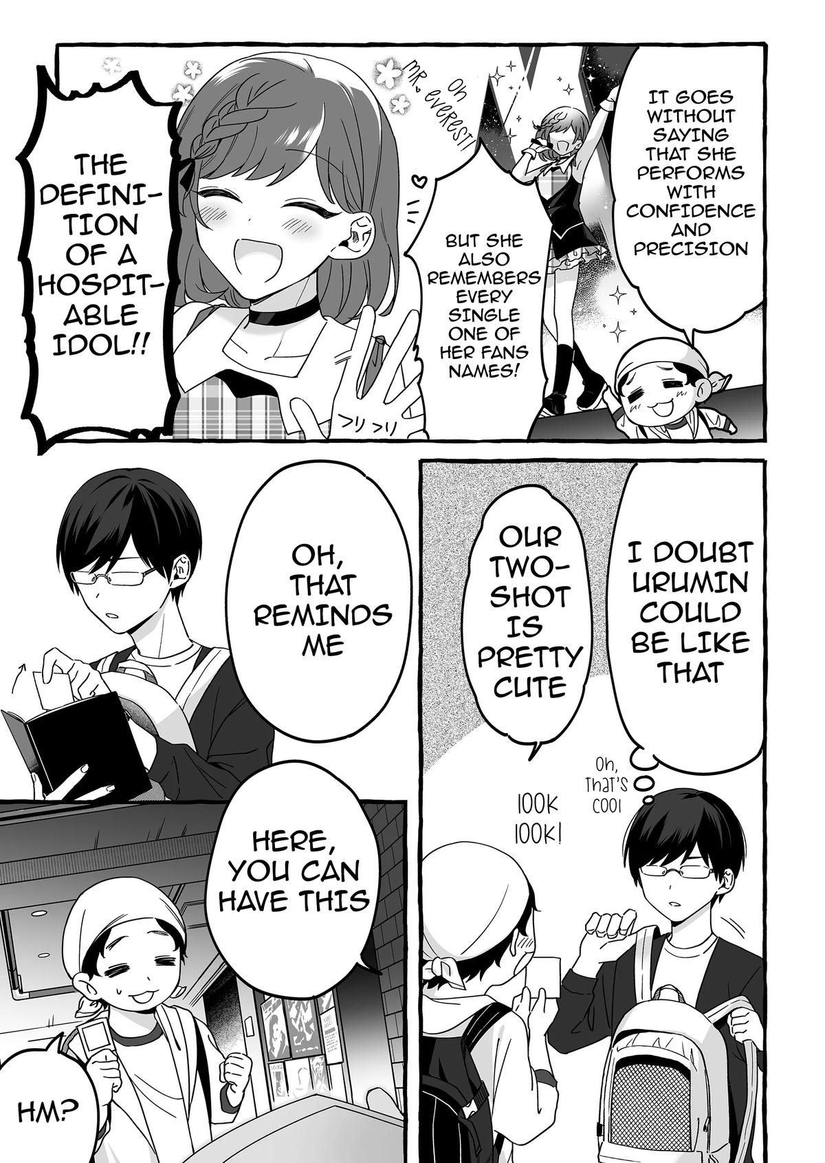 Damedol to Sekai ni Hitori dake no Fan Chap 4 - Next Chap 5