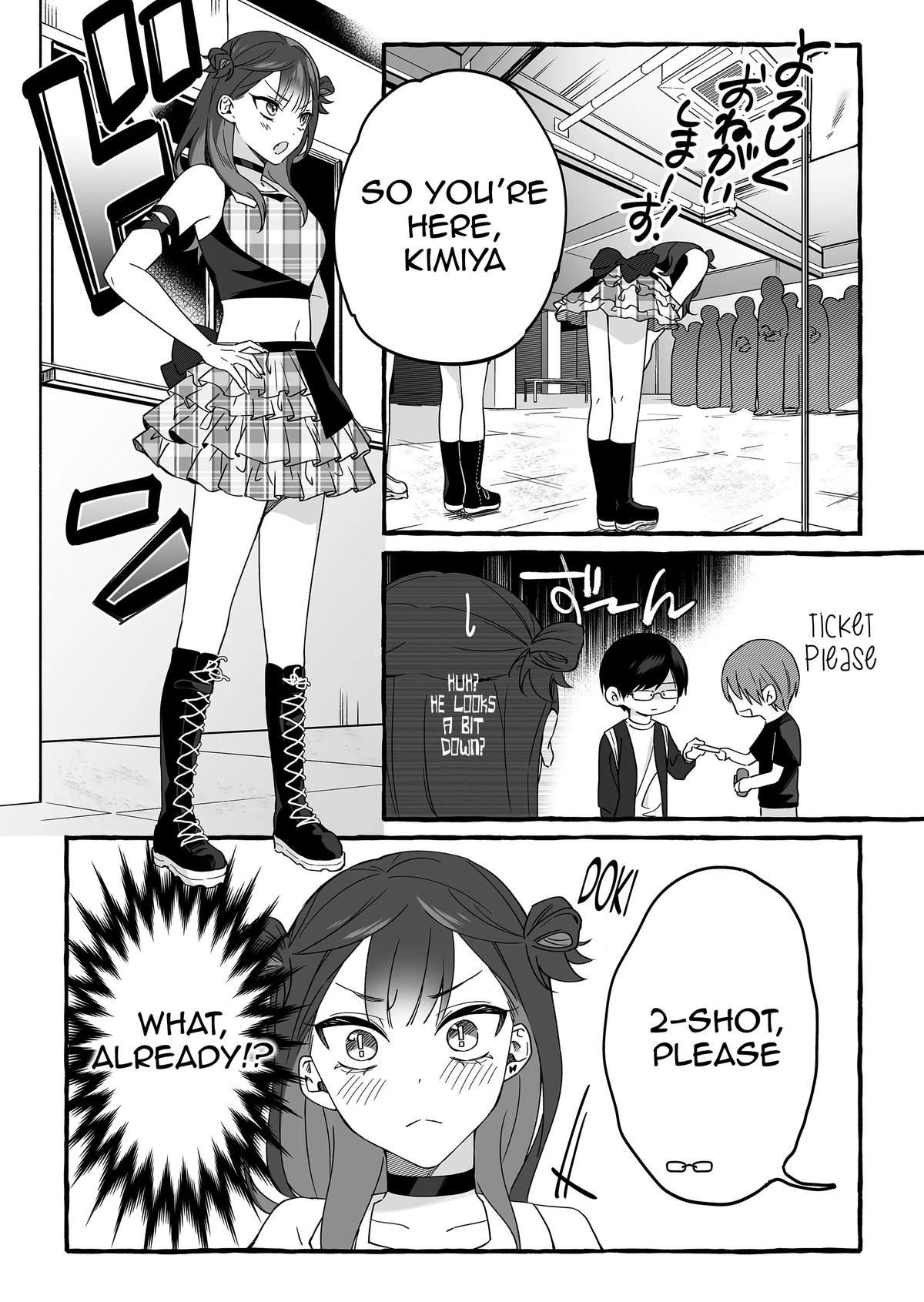 Damedol to Sekai ni Hitori dake no Fan Chap 4 - Next Chap 5