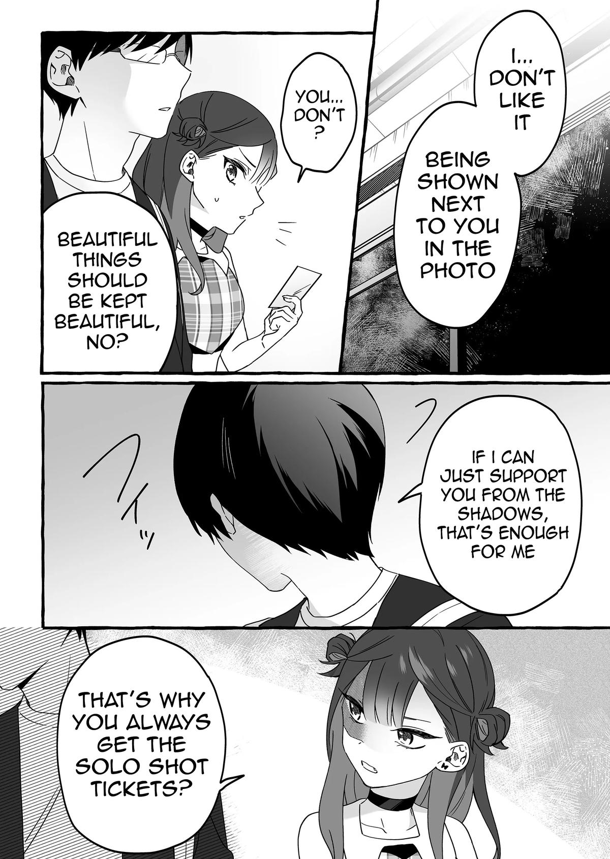 Damedol to Sekai ni Hitori dake no Fan Chap 4 - Next Chap 5