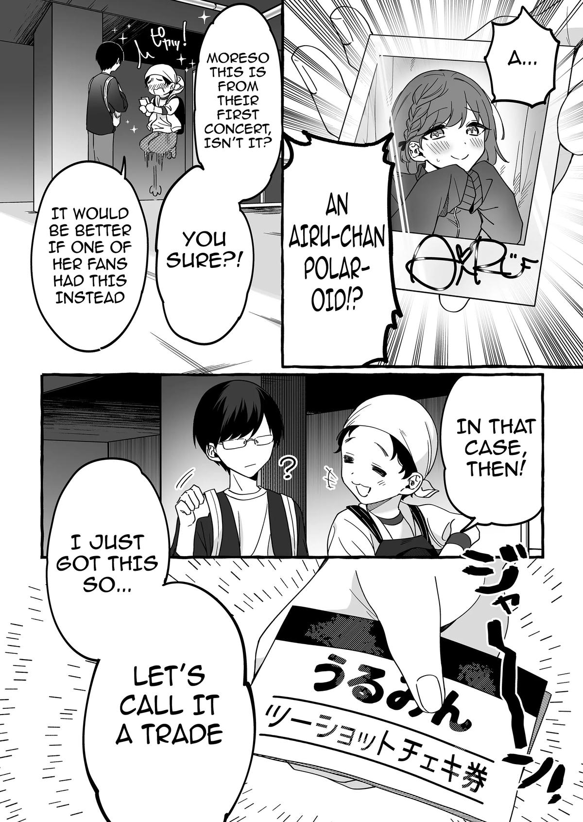 Damedol to Sekai ni Hitori dake no Fan Chap 4 - Next Chap 5