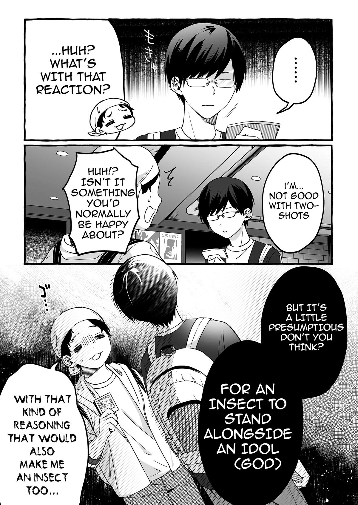 Damedol to Sekai ni Hitori dake no Fan Chap 4 - Next Chap 5