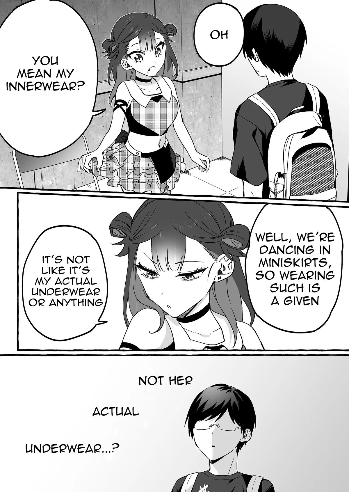 Damedol to Sekai ni Hitori dake no Fan Chap 5 - Next Chap 6