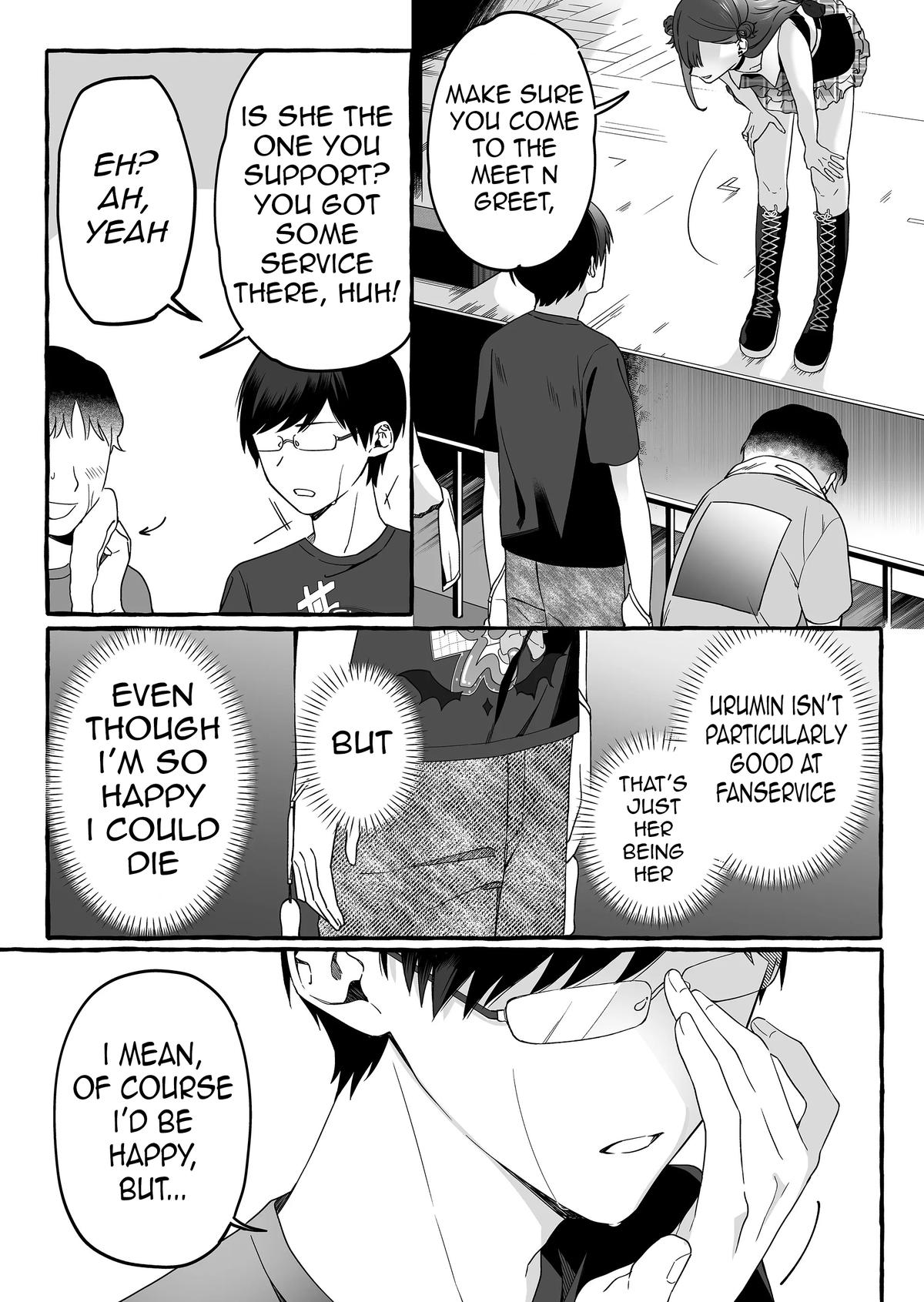 Damedol to Sekai ni Hitori dake no Fan Chap 5 - Next Chap 6