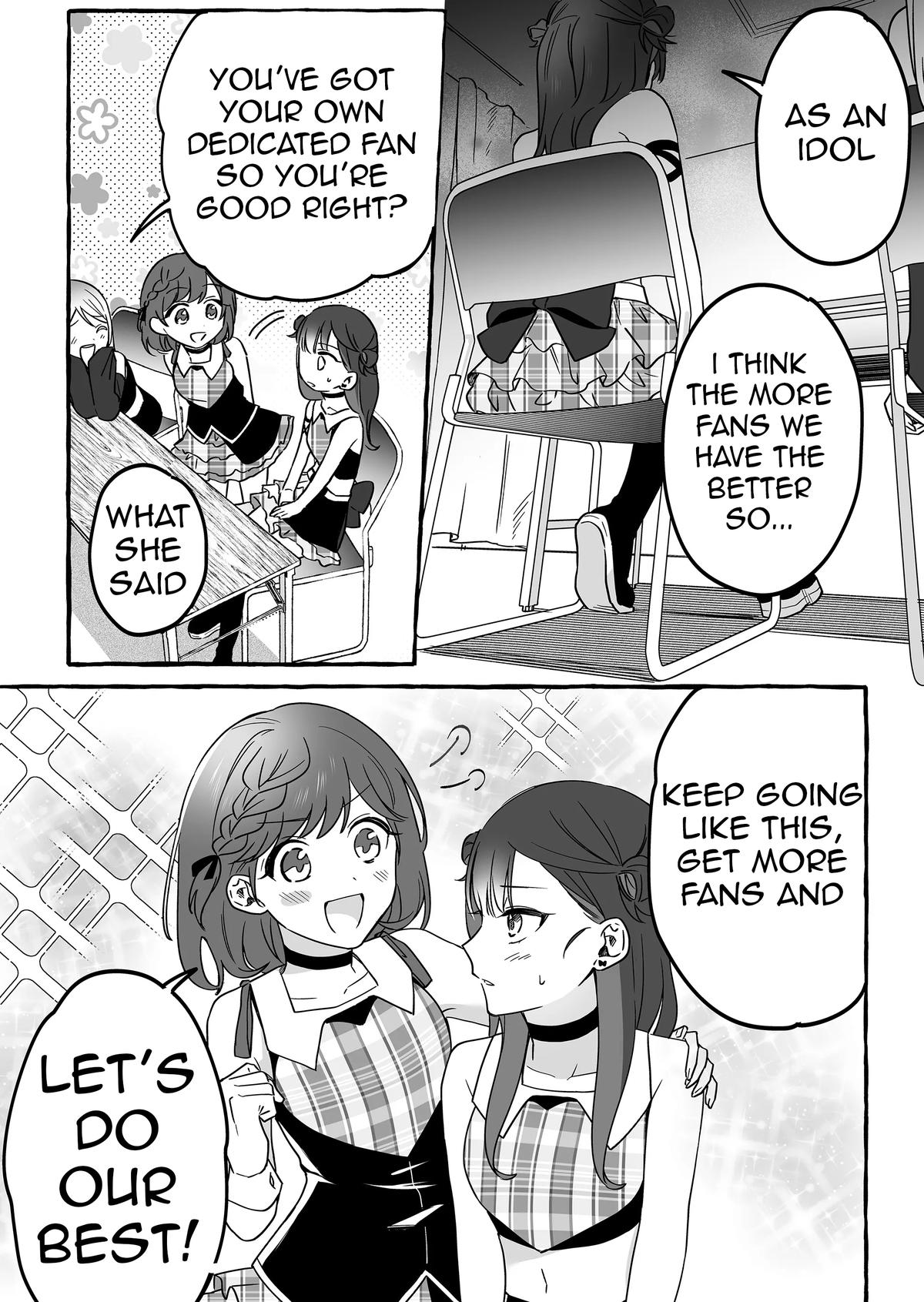 Damedol to Sekai ni Hitori dake no Fan Chap 8 - Next Chap 9
