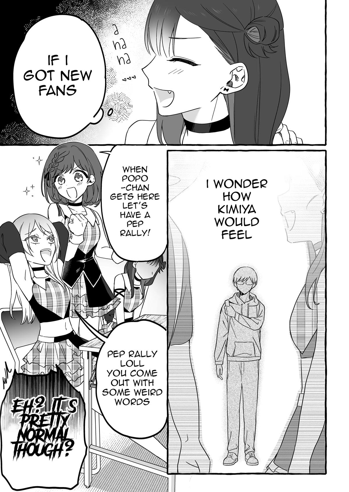 Damedol to Sekai ni Hitori dake no Fan Chap 8 - Next Chap 9