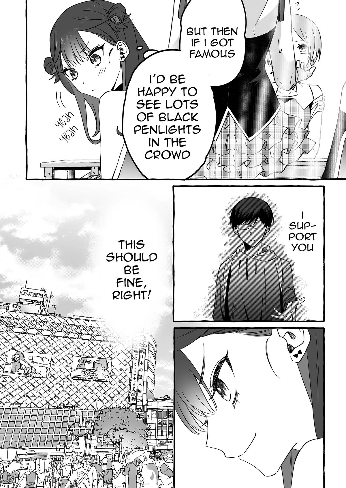 Damedol to Sekai ni Hitori dake no Fan Chap 8 - Next Chap 9