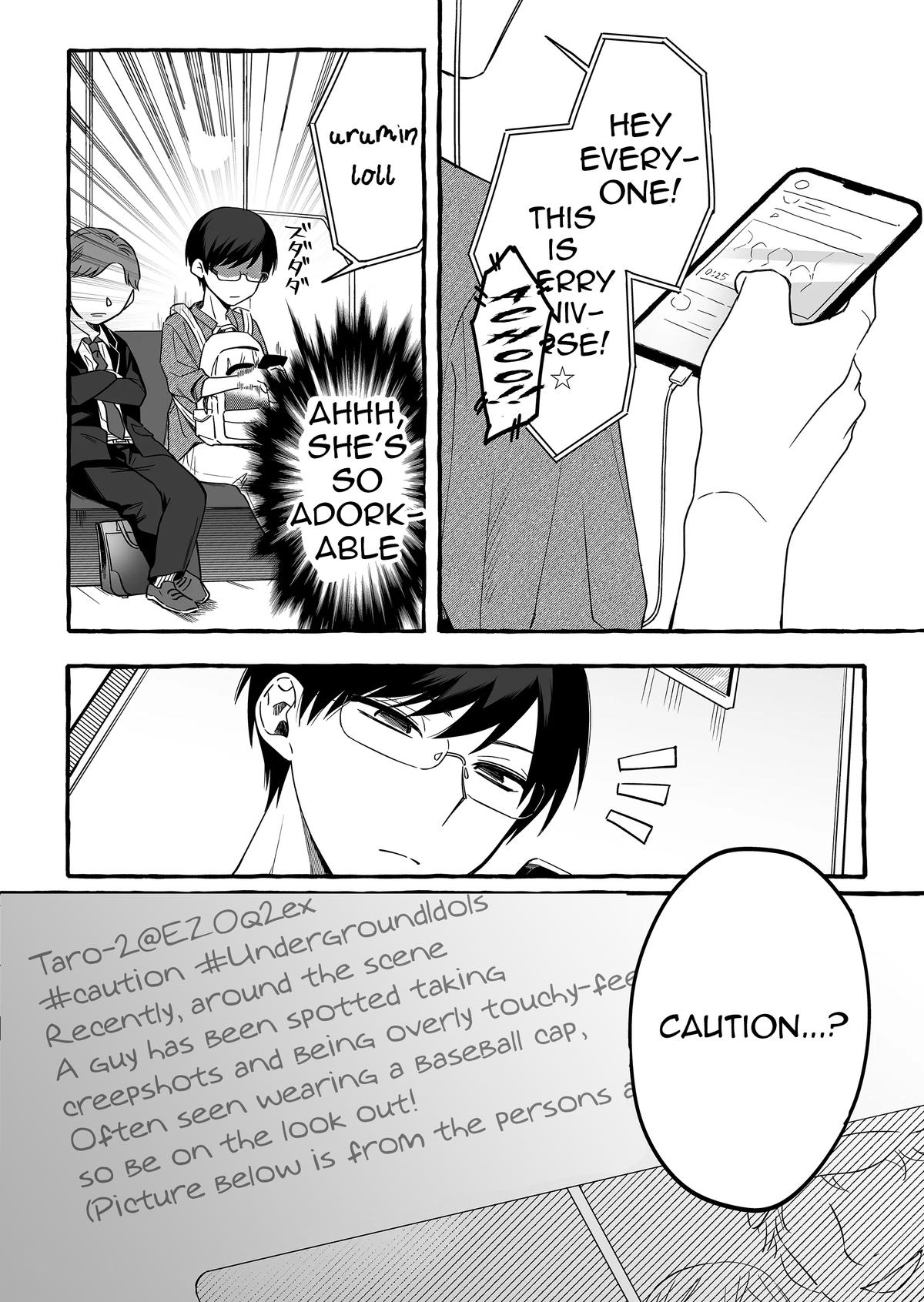 Damedol to Sekai ni Hitori dake no Fan Chap 8 - Next Chap 9