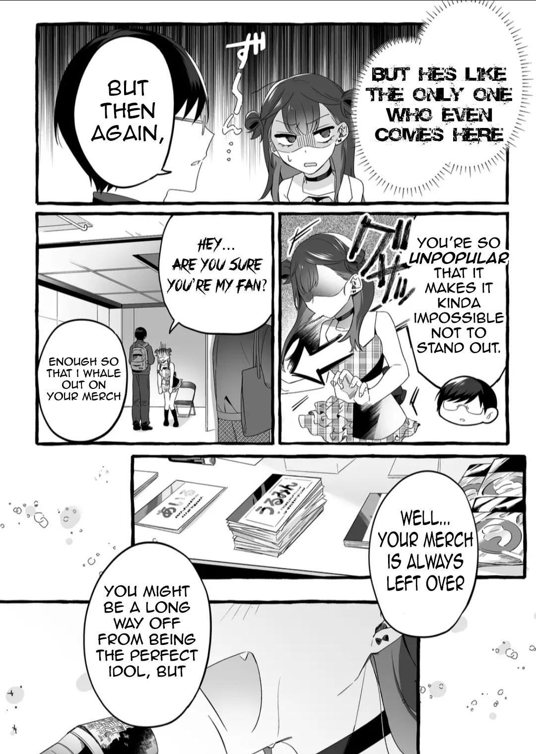 Damedol to Sekai ni Hitori dake no Fan Chap 1 - Next Chap 2