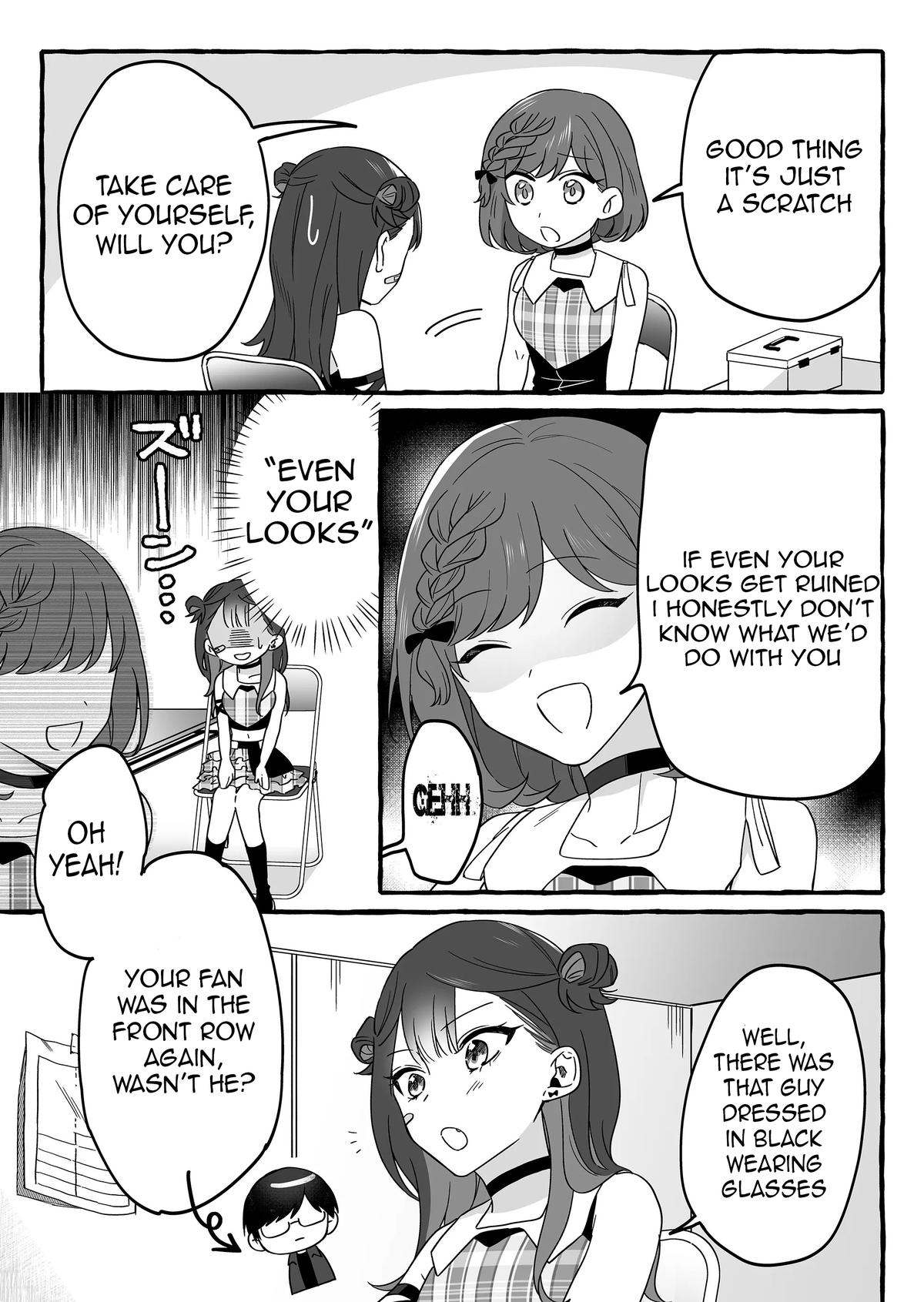 Damedol to Sekai ni Hitori dake no Fan Chap 3 - Next Chap 4