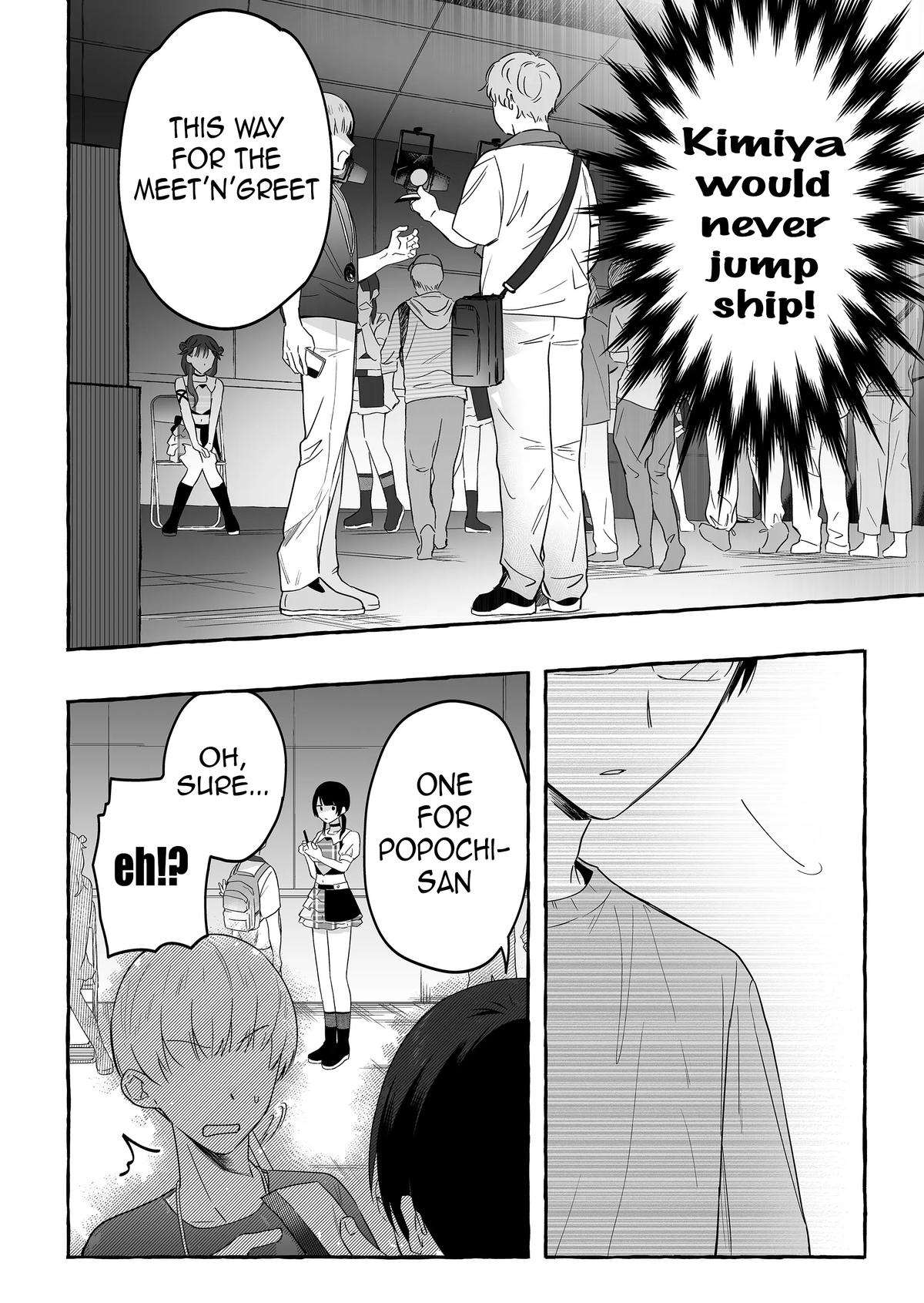 Damedol to Sekai ni Hitori dake no Fan Chap 17 - Next Chap 18