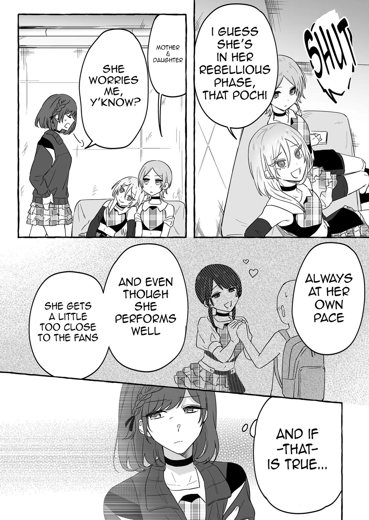 Damedol to Sekai ni Hitori dake no Fan Chap 17 - Next Chap 18
