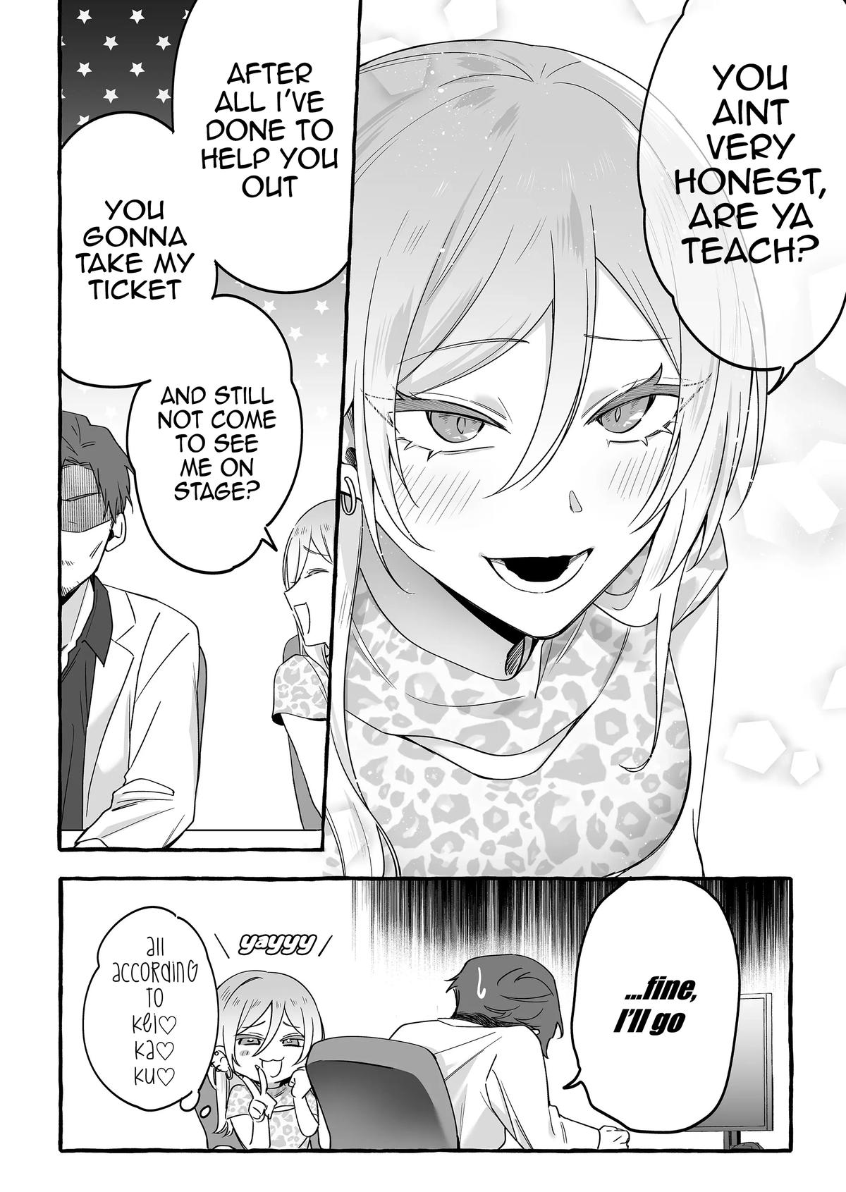 Damedol to Sekai ni Hitori dake no Fan Chap 14 - Next Chap 15