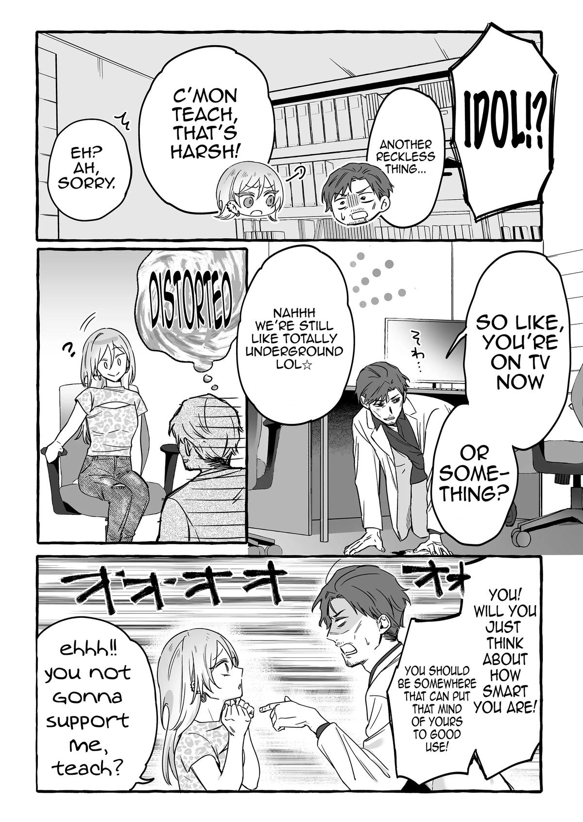 Damedol to Sekai ni Hitori dake no Fan Chap 14 - Next Chap 15