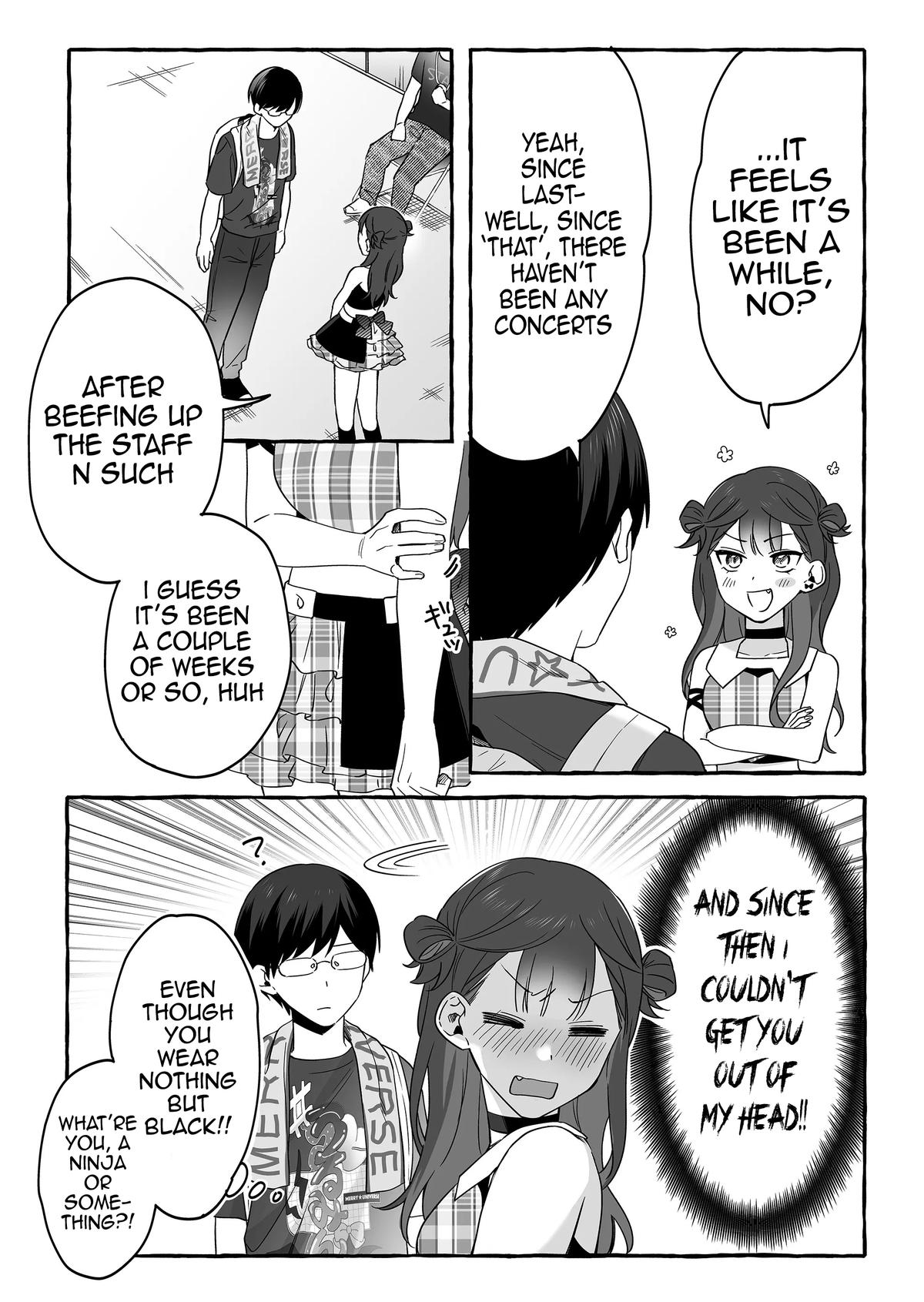 Damedol to Sekai ni Hitori dake no Fan Chap 15 - Next Chap 16