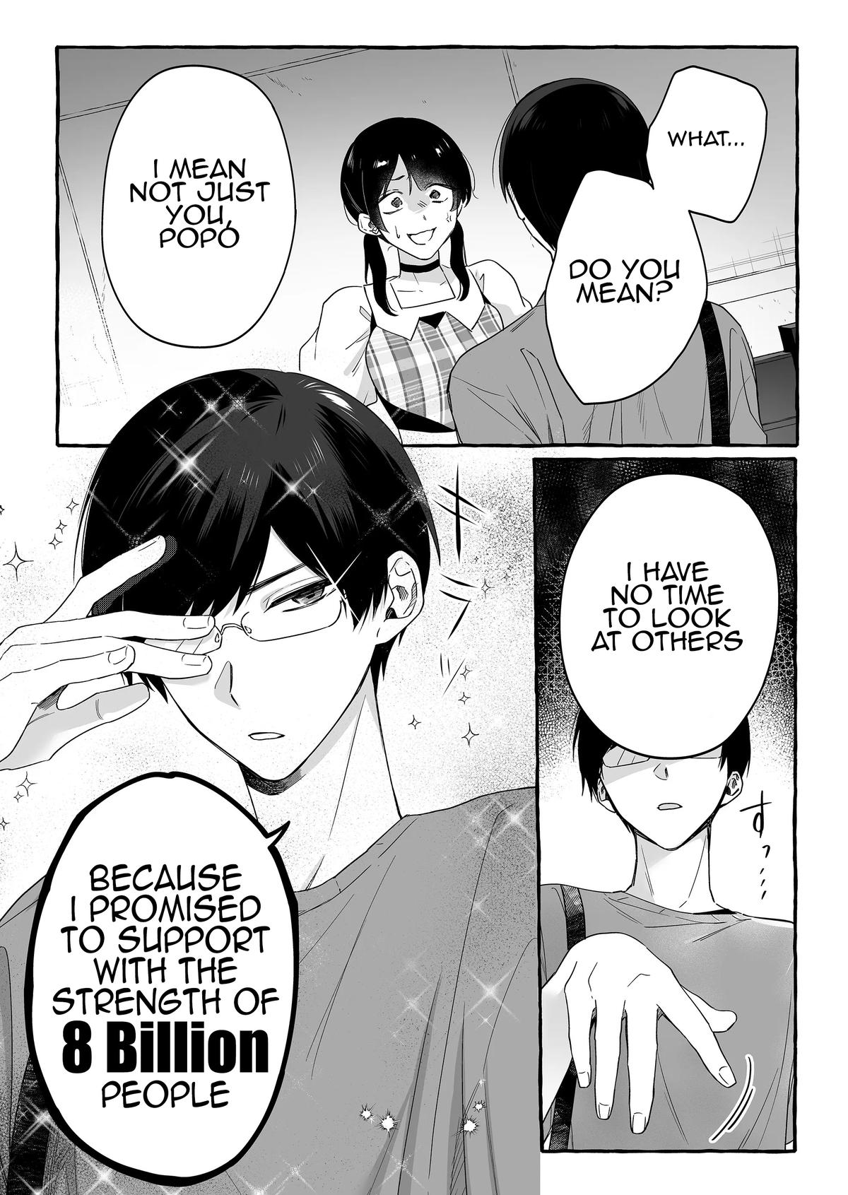 Damedol to Sekai ni Hitori dake no Fan Chap 18 - Next Chap 19