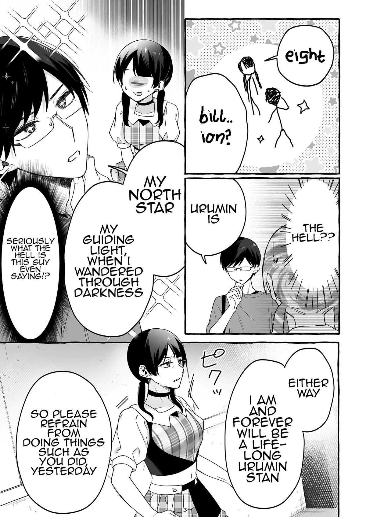 Damedol to Sekai ni Hitori dake no Fan Chap 18 - Next Chap 19