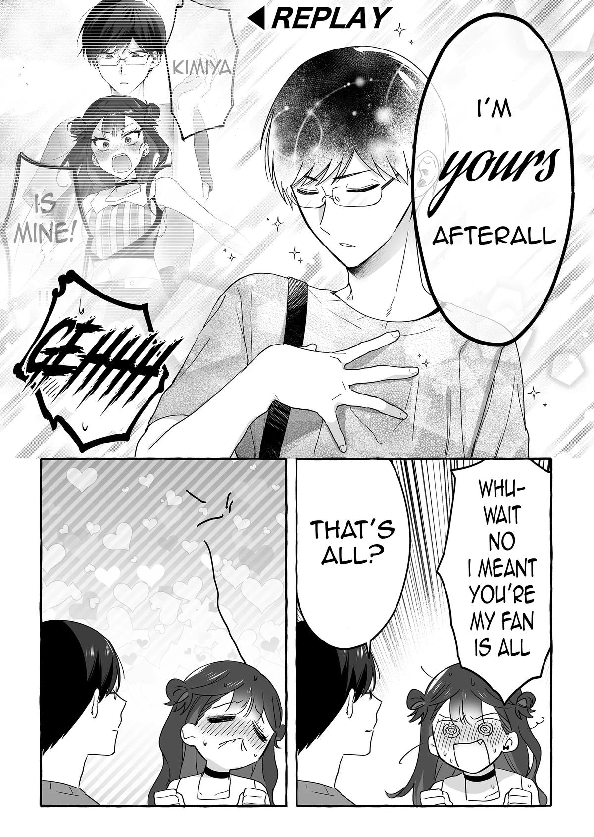 Damedol to Sekai ni Hitori dake no Fan Chap 19 - Next Chap 20