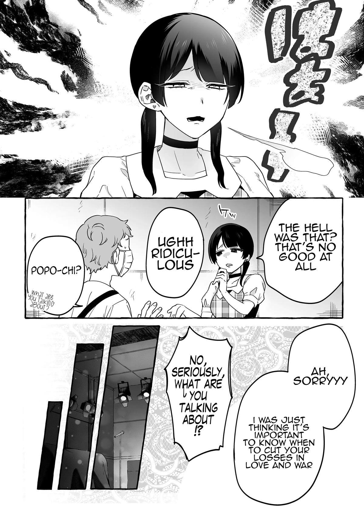 Damedol to Sekai ni Hitori dake no Fan Chap 19 - Next Chap 20