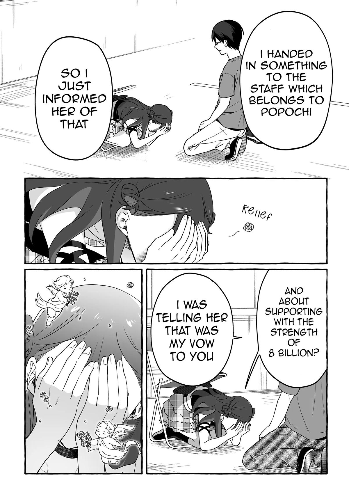 Damedol to Sekai ni Hitori dake no Fan Chap 19 - Next Chap 20